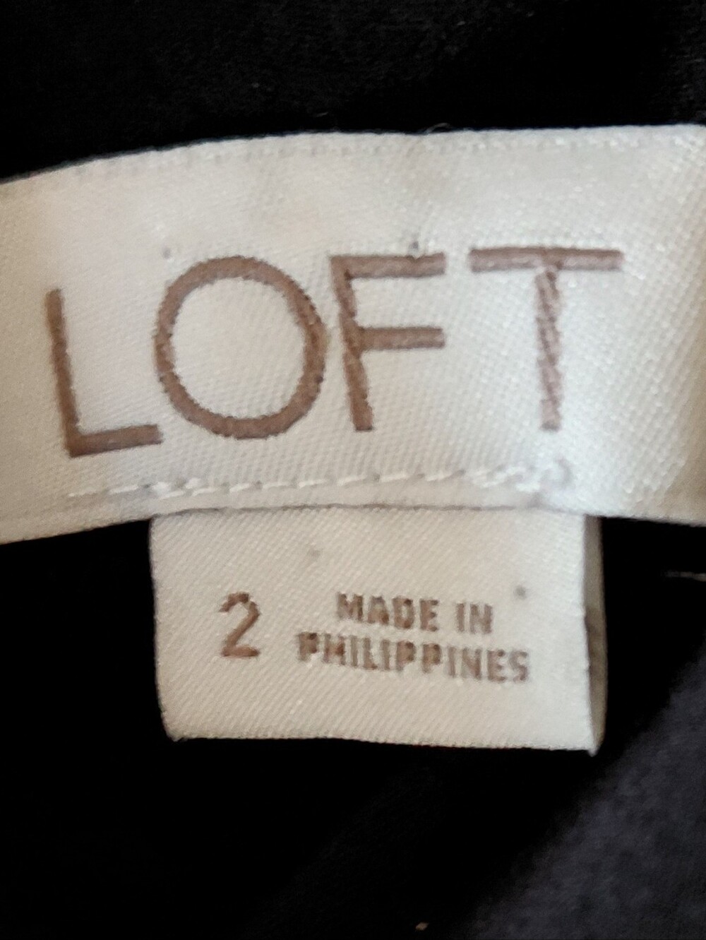 LOFT Black One Piece Size 2